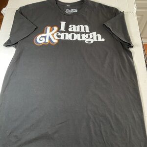 Mattel Black 'I Am Kenough' Graphic Tee